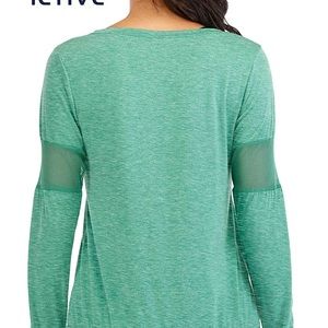 ICTIVE Long Sleeve Workout Shirts for Women Loose fit Workout